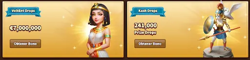 Promociones exclusivas VoltEnt y Kash Drops en MyEmpire Casino VoltEnt Drops €7,000,000, Kash Drops 241,000 Prize Drops